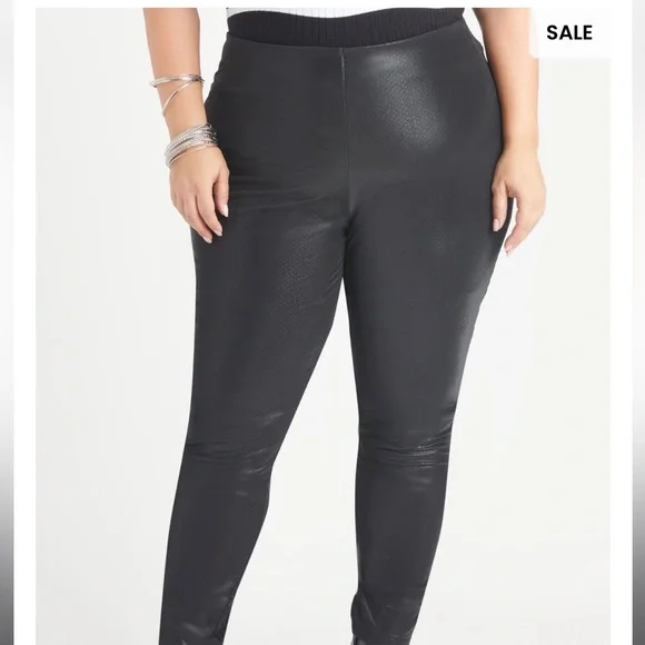 Brand New  Leather Leggings/ Pants Size 22/24, 26/28 - Picture 2 of 14